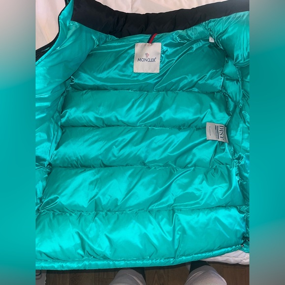 Moncler peuplier short down puffer jacket coat - Picture 4 of 8